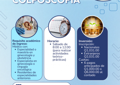 Especialización en Colposcopia