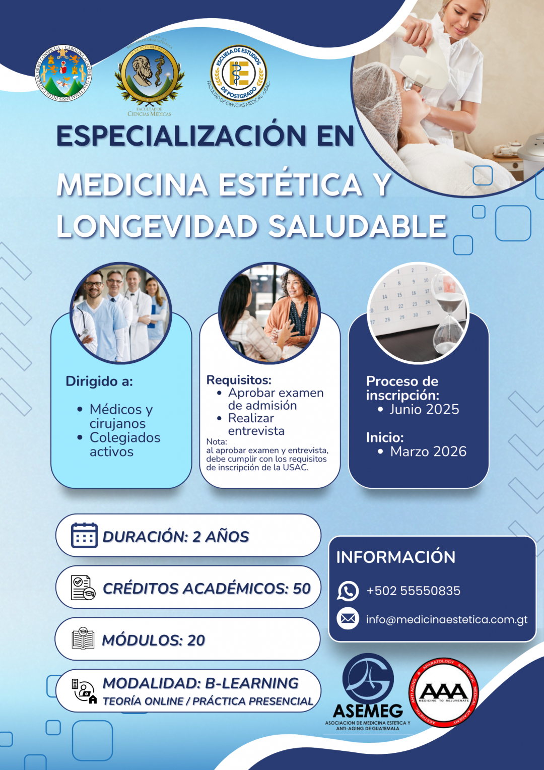 Medicina estética y longevidad saludable