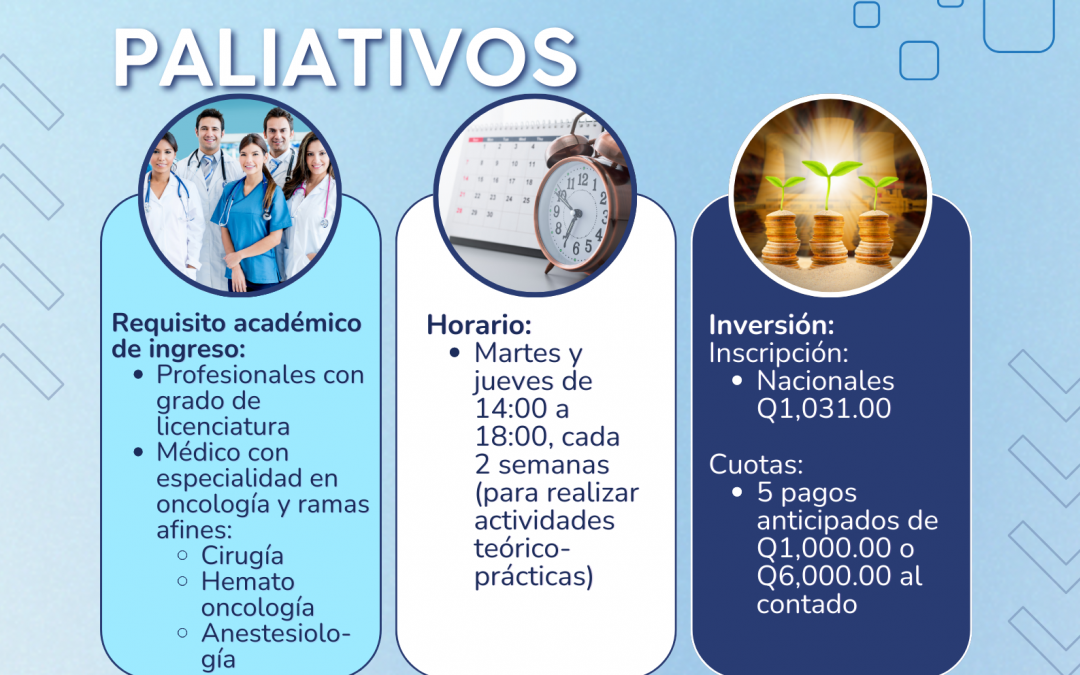 Especialización en Cuidados Paliativos